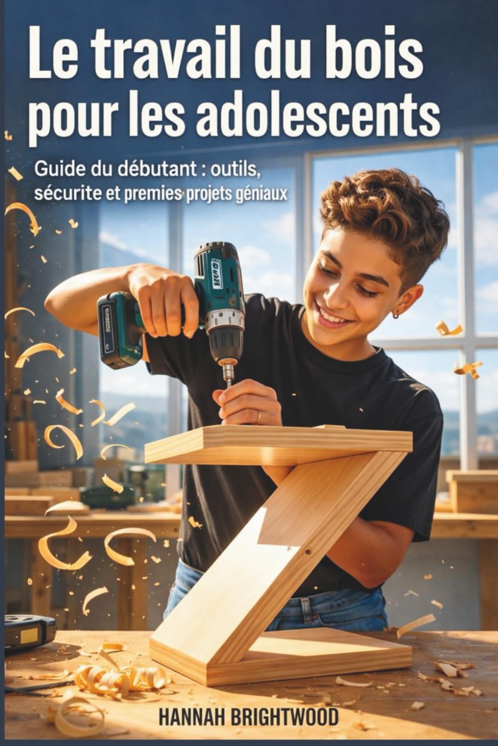 Le travail du bois pour les adolescents: Guide du débutant : outils, sécurité et premiers projets géniaux