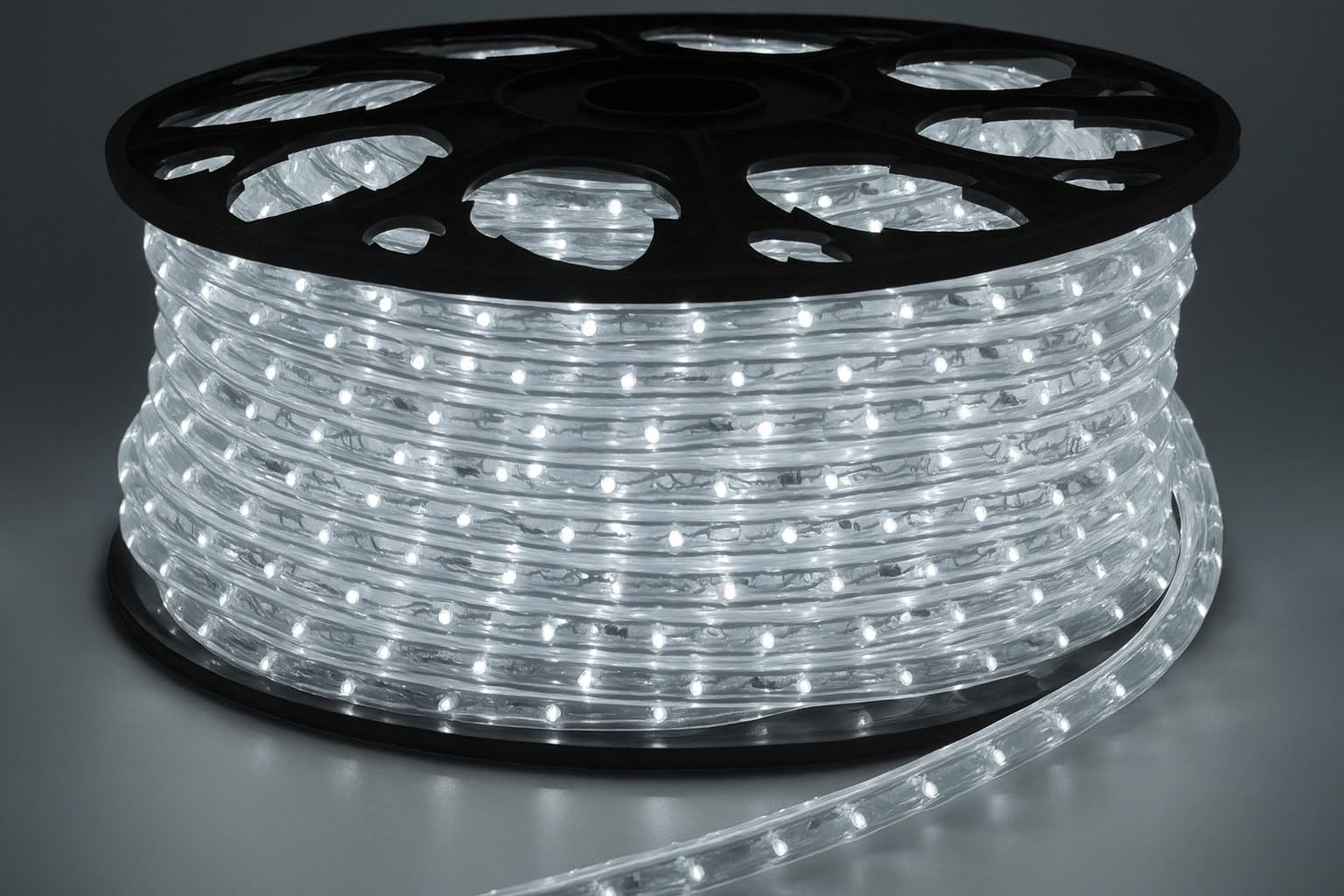 Bande lumineuse LED de 100 mètres, blanc froid 5050, 220V – Haute luminosité et économie d’énergie – Imperméable, flexible et facile à installer - CW578