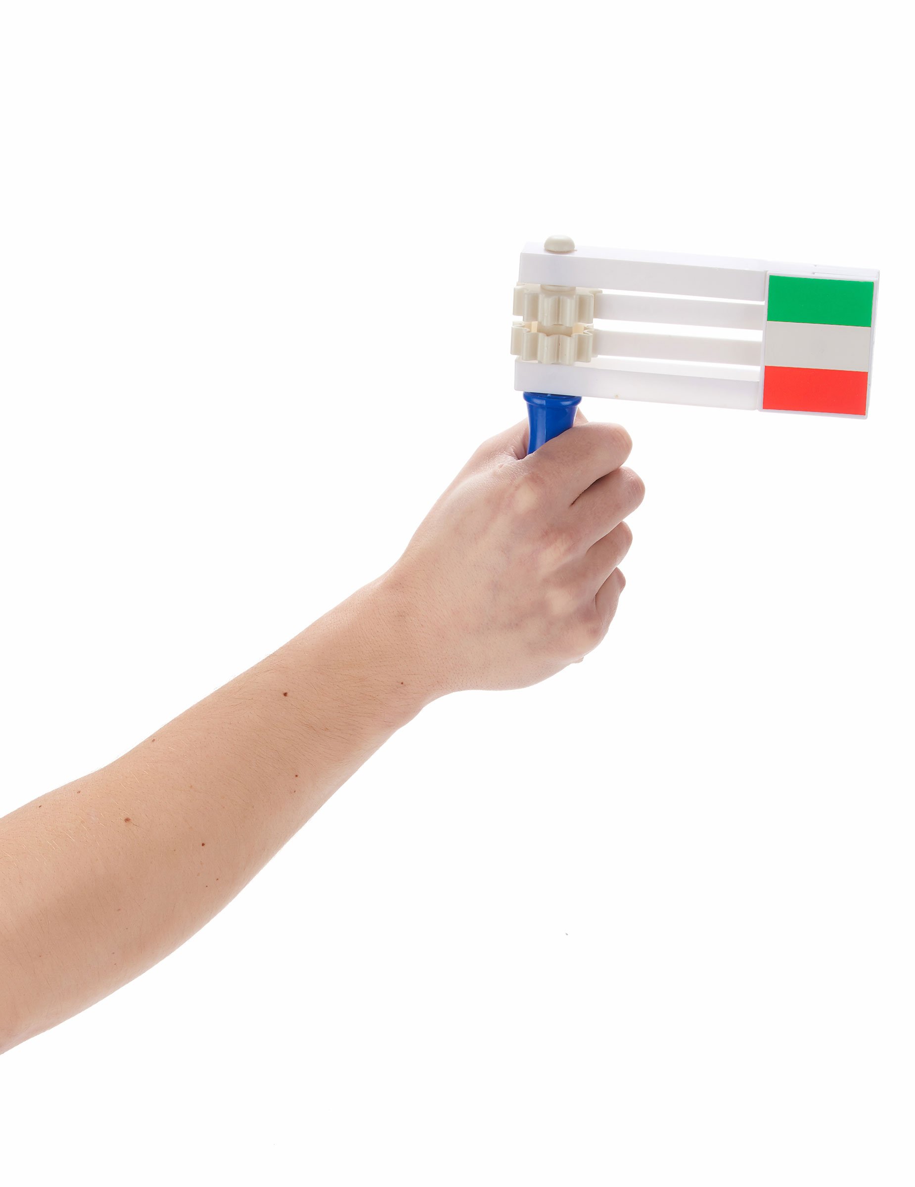 Matraca Italia Mondiali - Cricchetto Gigante Verde, Bianco E Rosso Per Tifosi - Foto 10