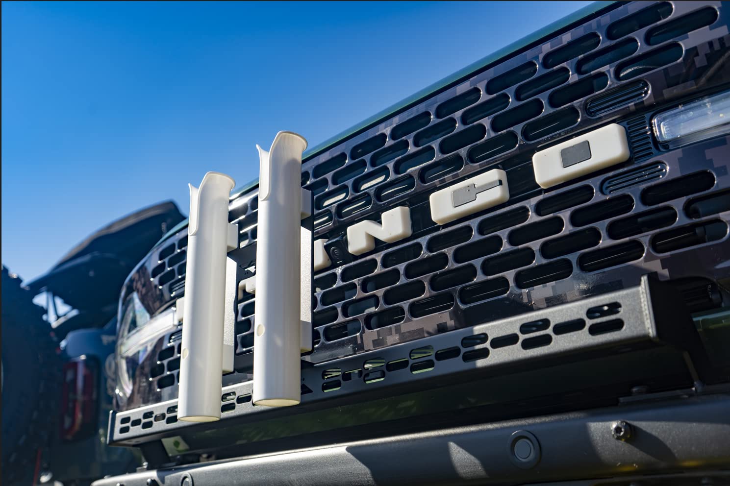 Mountains2Metal Bumper Accessory Bar Fits 2021+ Ford Bronco with Factory Modular Bumper