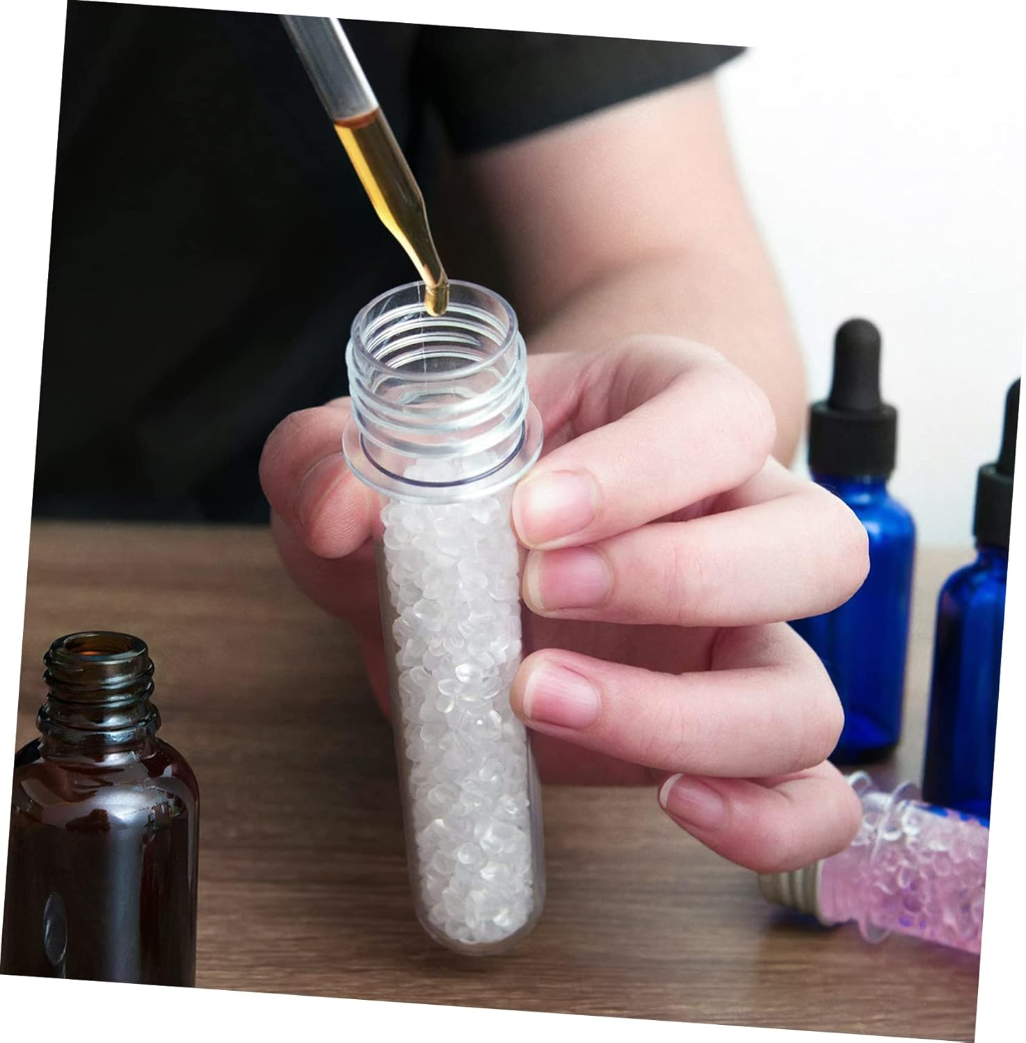 Unscented DIY Aroma Beads for Car Fresheners Natural Air Material for Home Office Decor Flexible Crafting Beads for Custom Fragrance Fresh Air