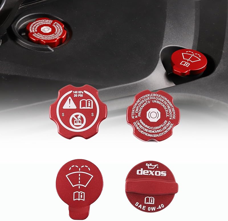 Kit de capas decorativas para tampas do motor CHEAYAR para Chevrolet Corvette C8 Stingray 2020–2025 – 4 peças