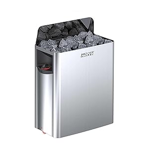 Harvia The Wall - Calefactor para sauna (6 kW, con dispersión de la sauna)