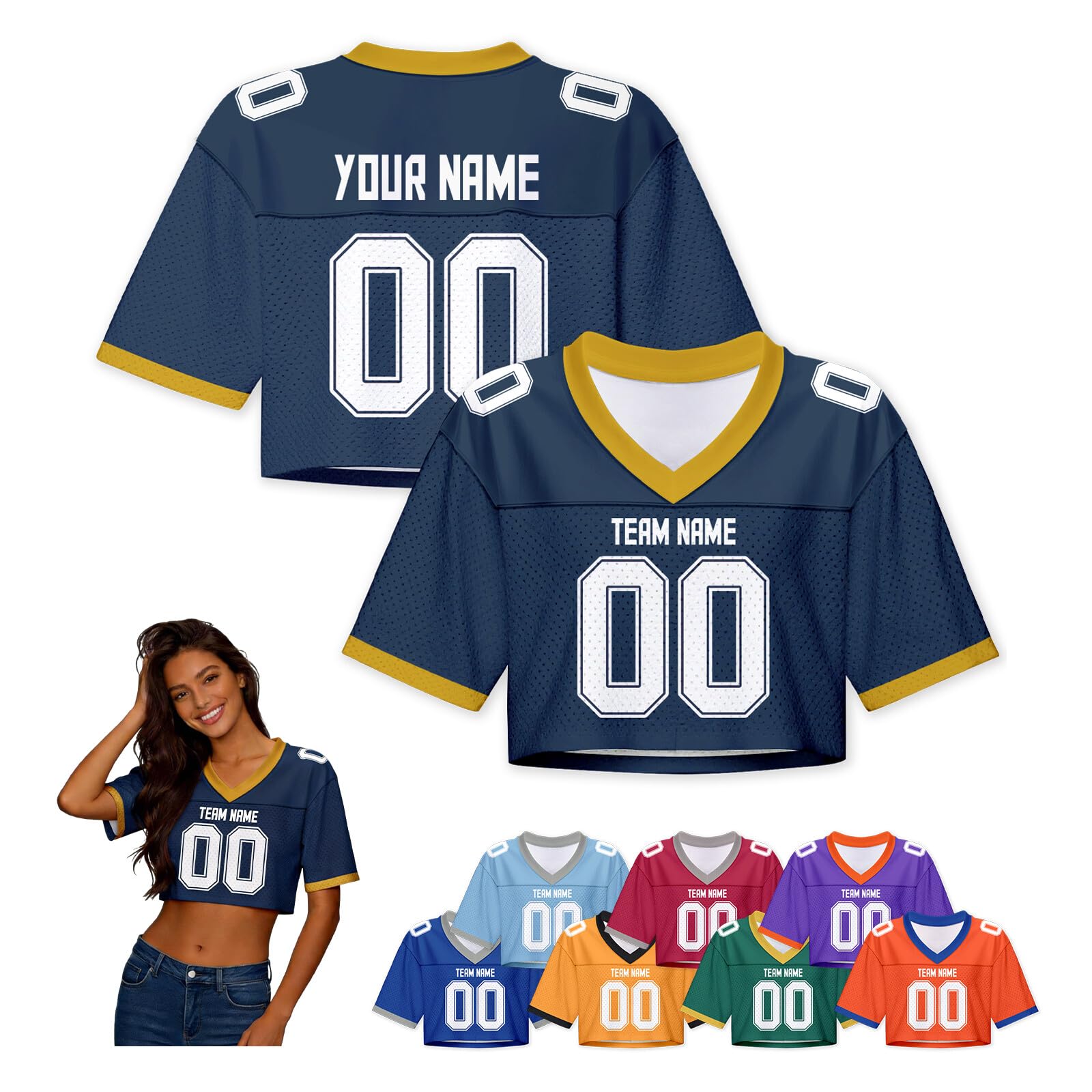 Custom College Women Football Jersey