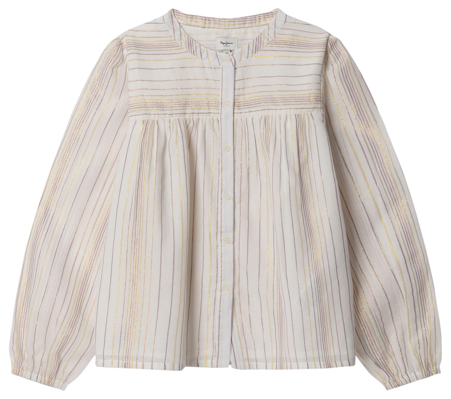 Pepe Jeans Dziewczęca koszula Hinny, biała (Mousse White), 4