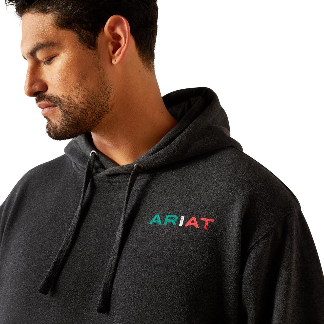 Ariat mens Mexico Flag Lockup Hoodie