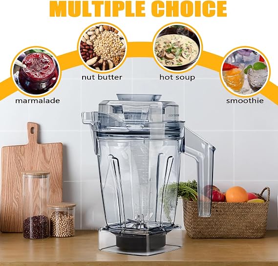 48oz Container Replacement for A2300 A2500 A3300 A3500 X2 X3 X4 X5 Ascent Blender