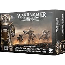 Games Workshop - Warhammer - Horus Heresy - Cataphractii Terminators - Combi Bolters + Power Fists