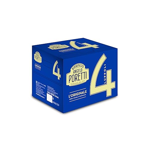 Immagine del prodotto Birra Birrificio Angelo Poretti 4 Luppoli L'Originale, 20 bottiglie 50cl
