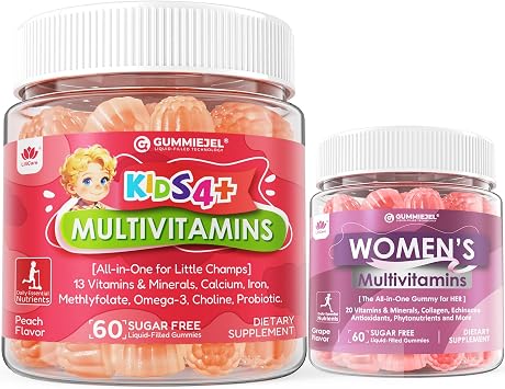 LILICARE Bundle - Kid Multivitamins + Women Multivitamins