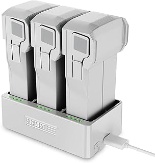 STARTRC Mini 4 Pro Battery Charging Hub for DJI Mini 3 Pro/Mini 3/Mini 4 Pro Drone Accessory,Two-Way Charging Hub for DJI Battery,Charge 3 Batteries