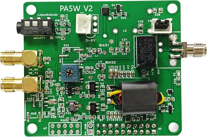 AURSINC Radioberry Preamp Board – 1,5–3 W Ausgang, Für QRP-Radio & HF-Verstärker (10–100 W PA)