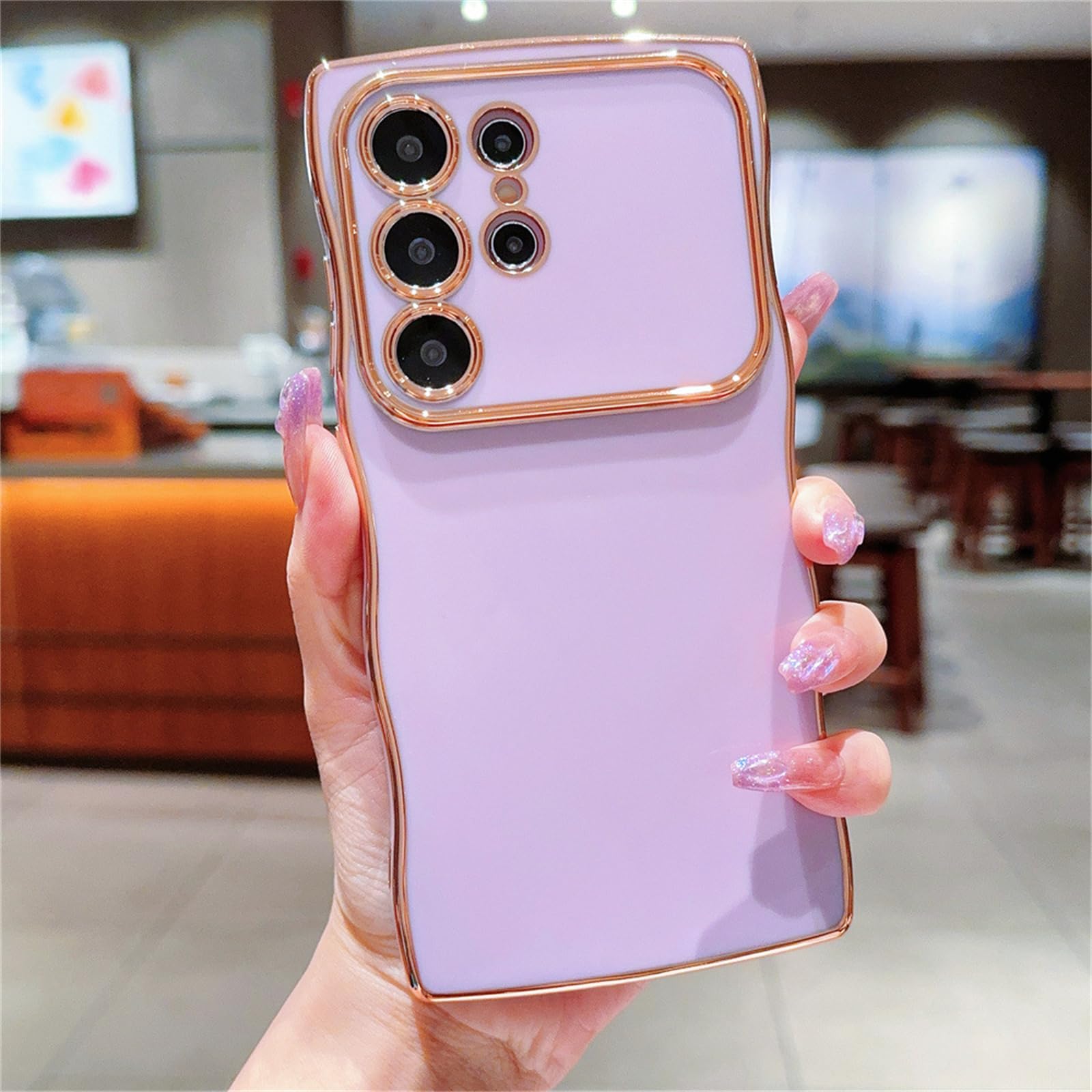 Amazon.co.jp: うねうね スマホケース galaxy A24 4G カバー かわいい 