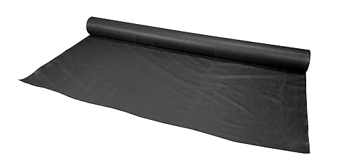 Mutual NW45 - Tela de polipropileno geotextil no tejida, 120 libras de resistencia a la tracción de agarre, 300 pies de largo x 15 pies de ancho