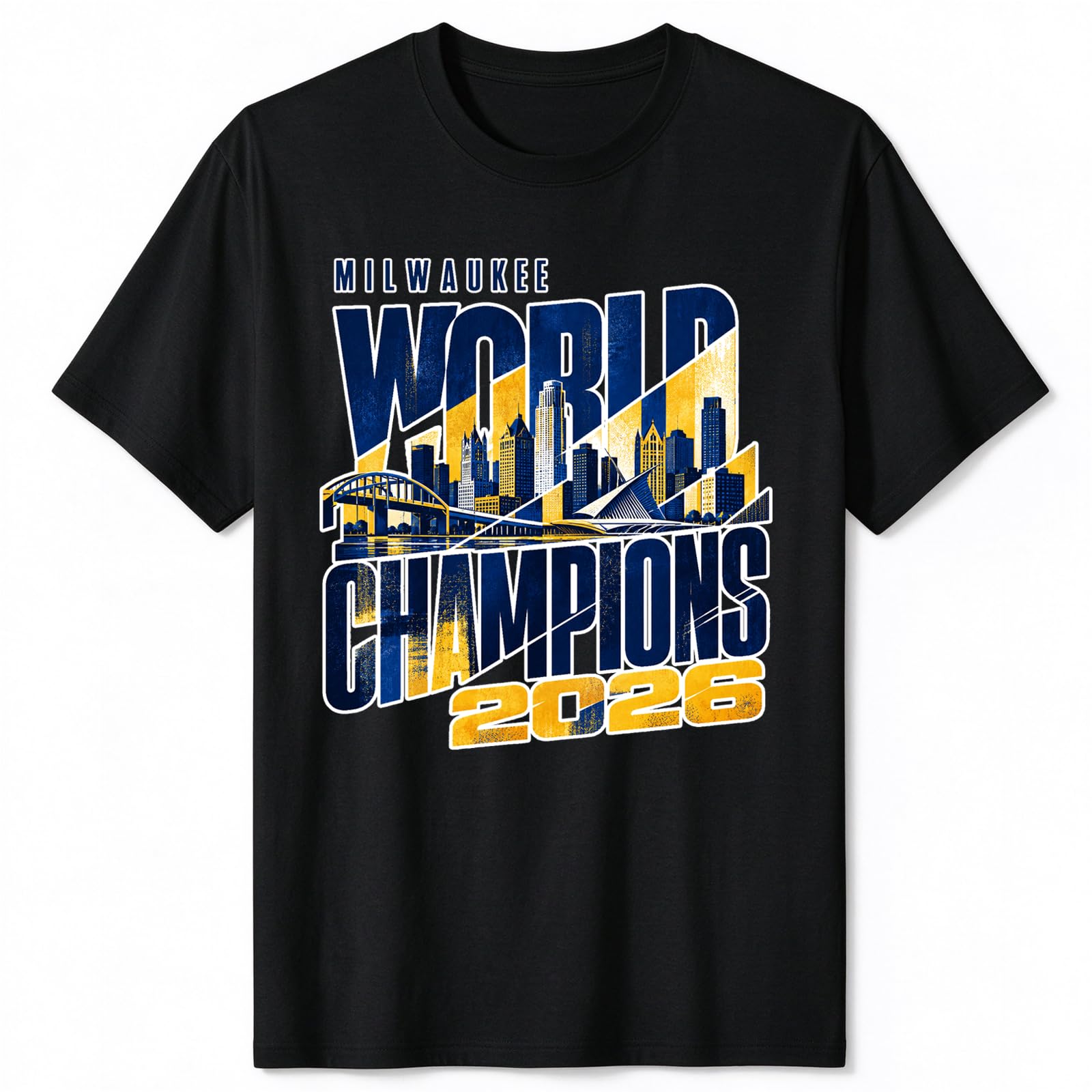 Milwaukee Baseball T Shirt 2026 Championship Cotton Fan Shirt