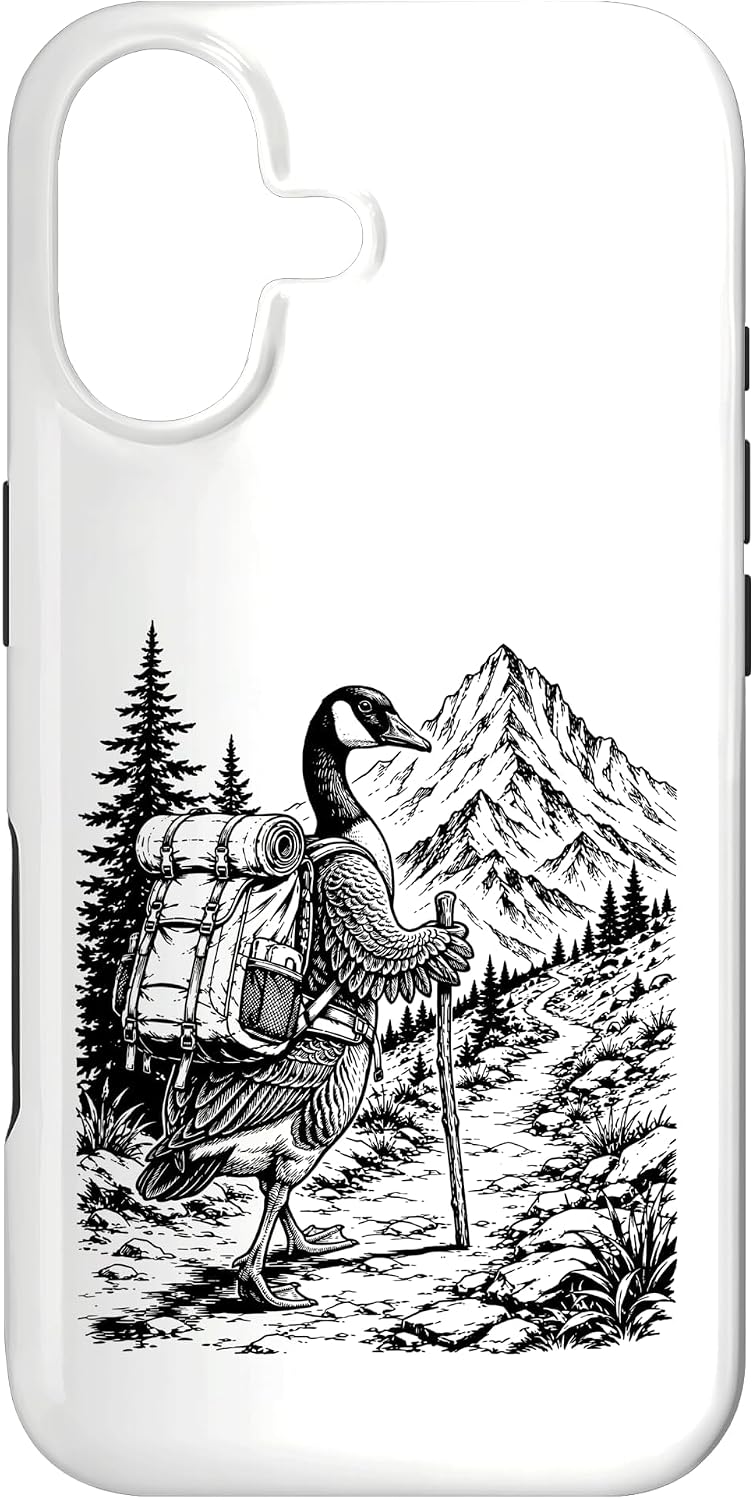 Owl Hiking Backpack Mountain Trail Backpacking Camping Case for iPhone 17