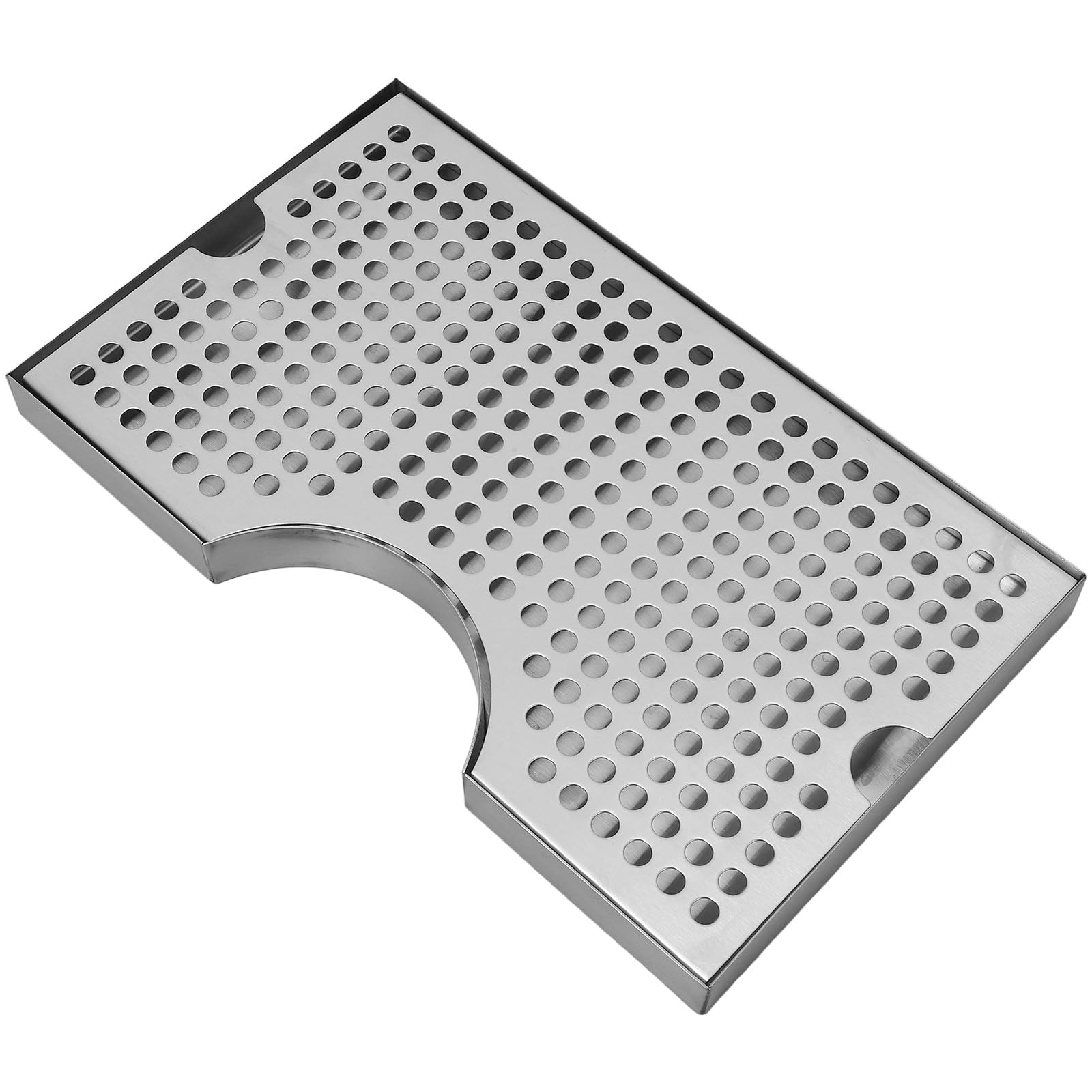 Plateau récupérateur de gouttes élégant et pratique en inox 304