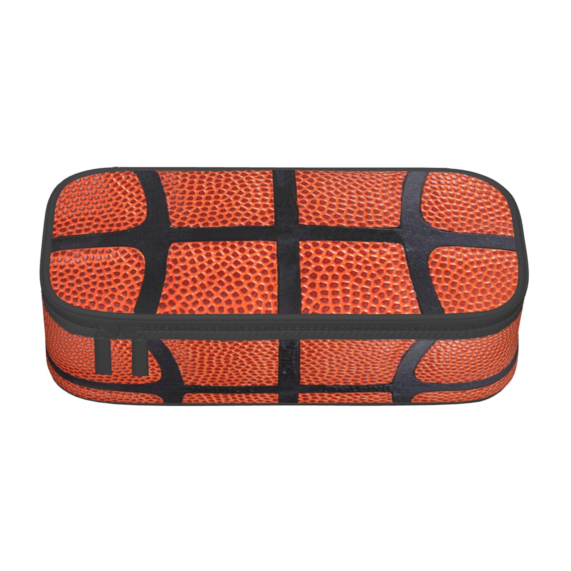 Abaysto Basketball Pencil Pouch for Boys and Kids Cute Pen Box Pouch Large Pencil Case with Double Zipper - Image 2