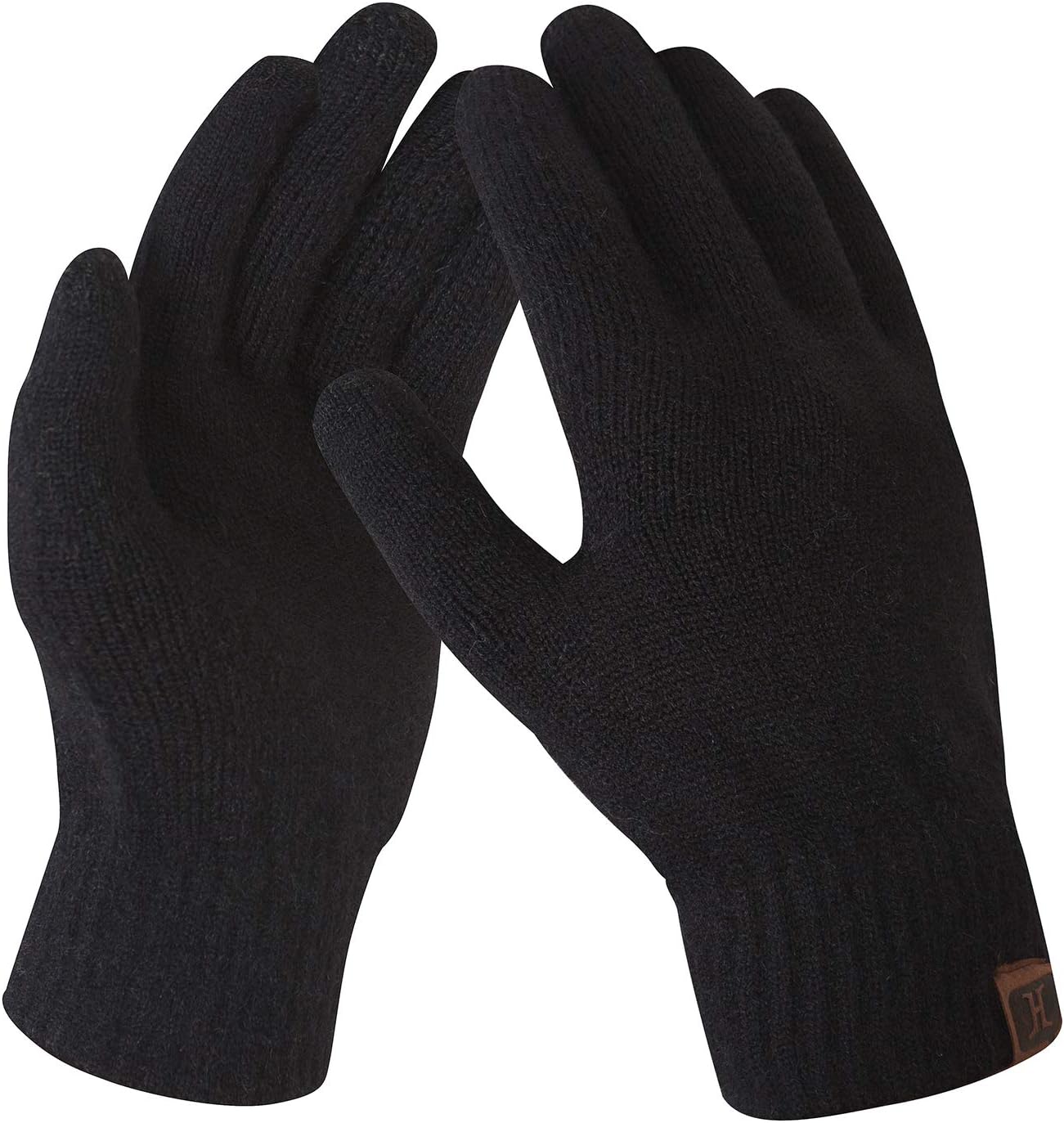 Women's Winter Touchscreen Wool Magic Gloves Warm Knit Fleece Lined for Women