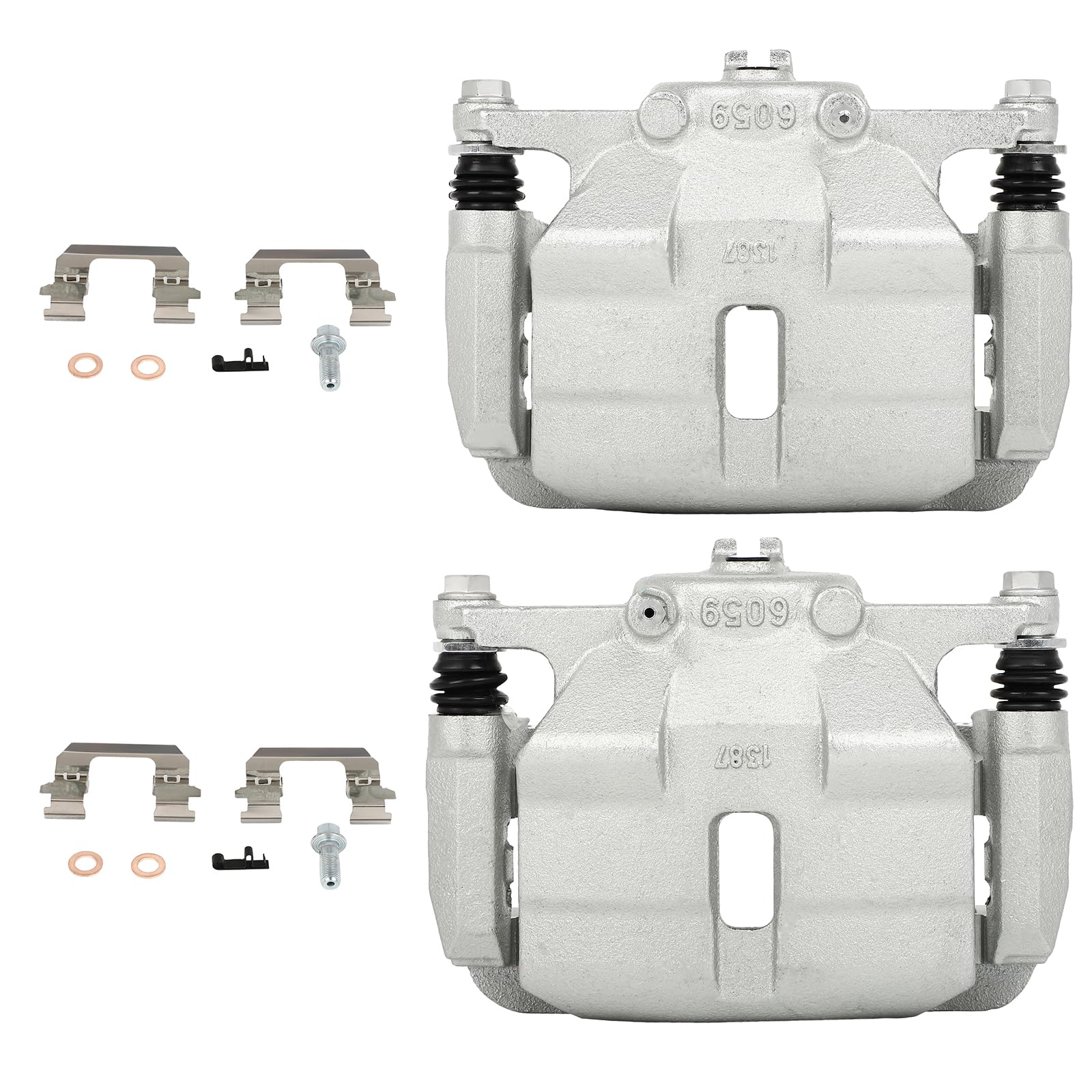 SCITOO - Front Disc Brake Calipers Assembly w/Bracket For Nissan,For Suzuki