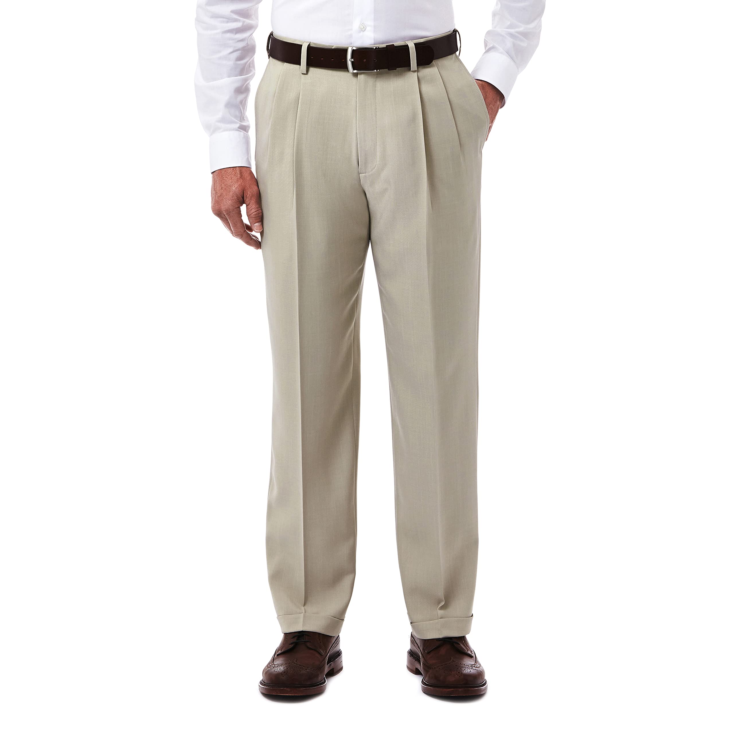 open lace back dress Haggar Mens ECLO Stria Expandable-Waist Plain-Front Dress Pants, Black, 32W  x 30L US at Amazon Men's Clothing store: Haggar Pants Flat Front