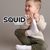 Vista 9 de Calcetines de pulpo de viscosa de bambú 0-6 meses, 6-12 meses, 12-24 meses y 2T-3T Calcetines que se quedan puestos
