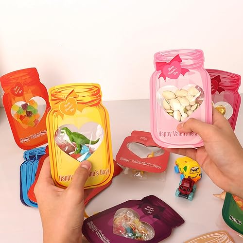 Miniatura 4 de Tarjetas del día de San Valentín para niños, paquete de 50 tarjetas de San Valentín, tarjetas de intercambio de feliz día de San Valentín para