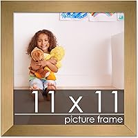 Vista 99 de Poster Palooza Marco de madera de bronce dorado de 26 x 34 pulgadas, acrílico UV, respaldo de tablero de espuma y accesorios para colgar incluidos