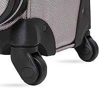 Vista 179 de SwissGear - Equipaje suave expandible Sion con ruedas, Negro