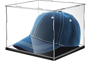 Barydat Clear Hat Display Case: Showcase Your Lids in Style