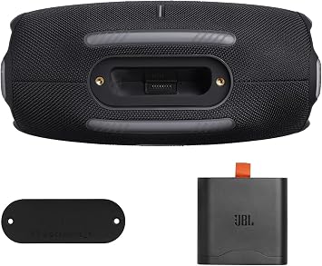 JBL Xtreme 4 Black Portable Bluetooth Speaker w/divvi! Hardshell Case Bundle