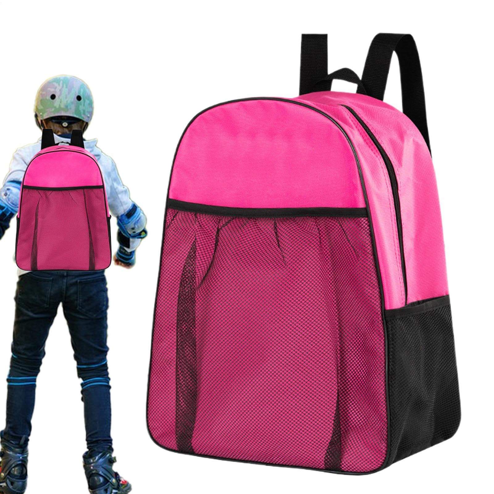 Sac à dos De Rangement De Skate Roller - Étui De Skate Imperméable Portable | Sac De Sport Compartiments | Zace De Voyage Confortable | Organisateur Multi-poches Pour Patins |