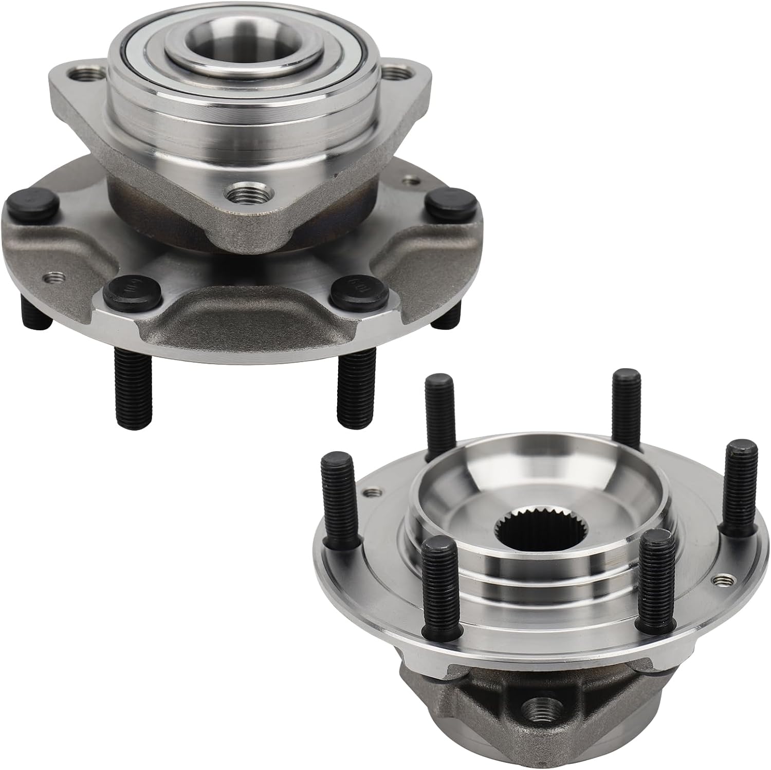 【Pair】 DRIVESTAR 515090 Front Wheel Hub & Bearing Assembly LH/RH for Hyundai Entourage 2007-2010, 2006-2014 Kia Sedona, 6 Lugs