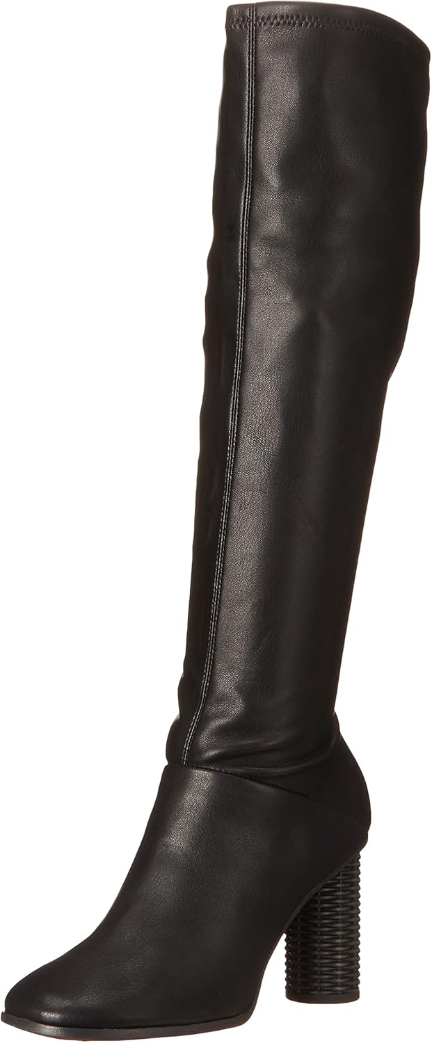 Franco Sarto Womens Cindy Tall Knee High Boot Black 8.5 M