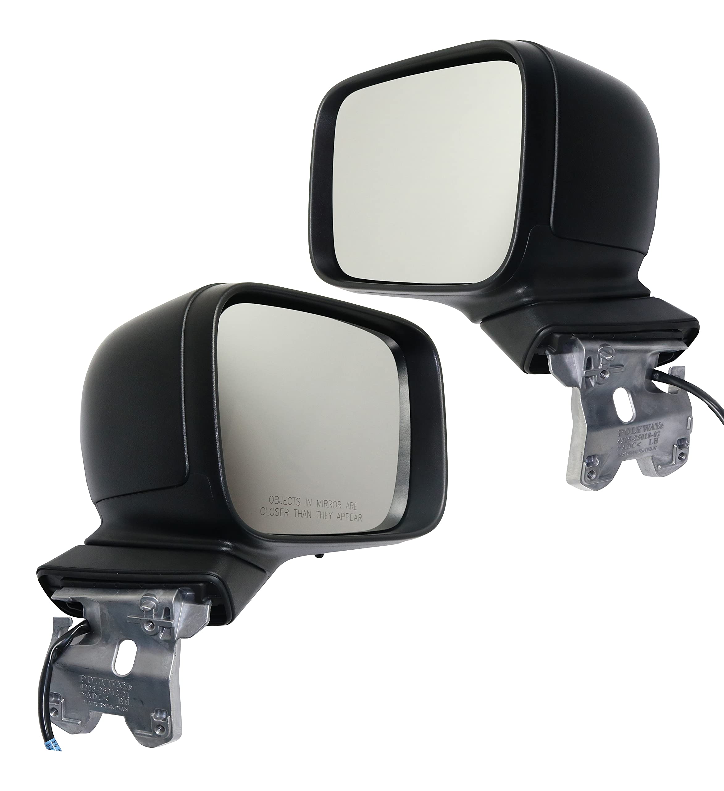 Power Heated Passenger Side Mirror For 2015-2023 Jeep Renegade - Paintable Right Side