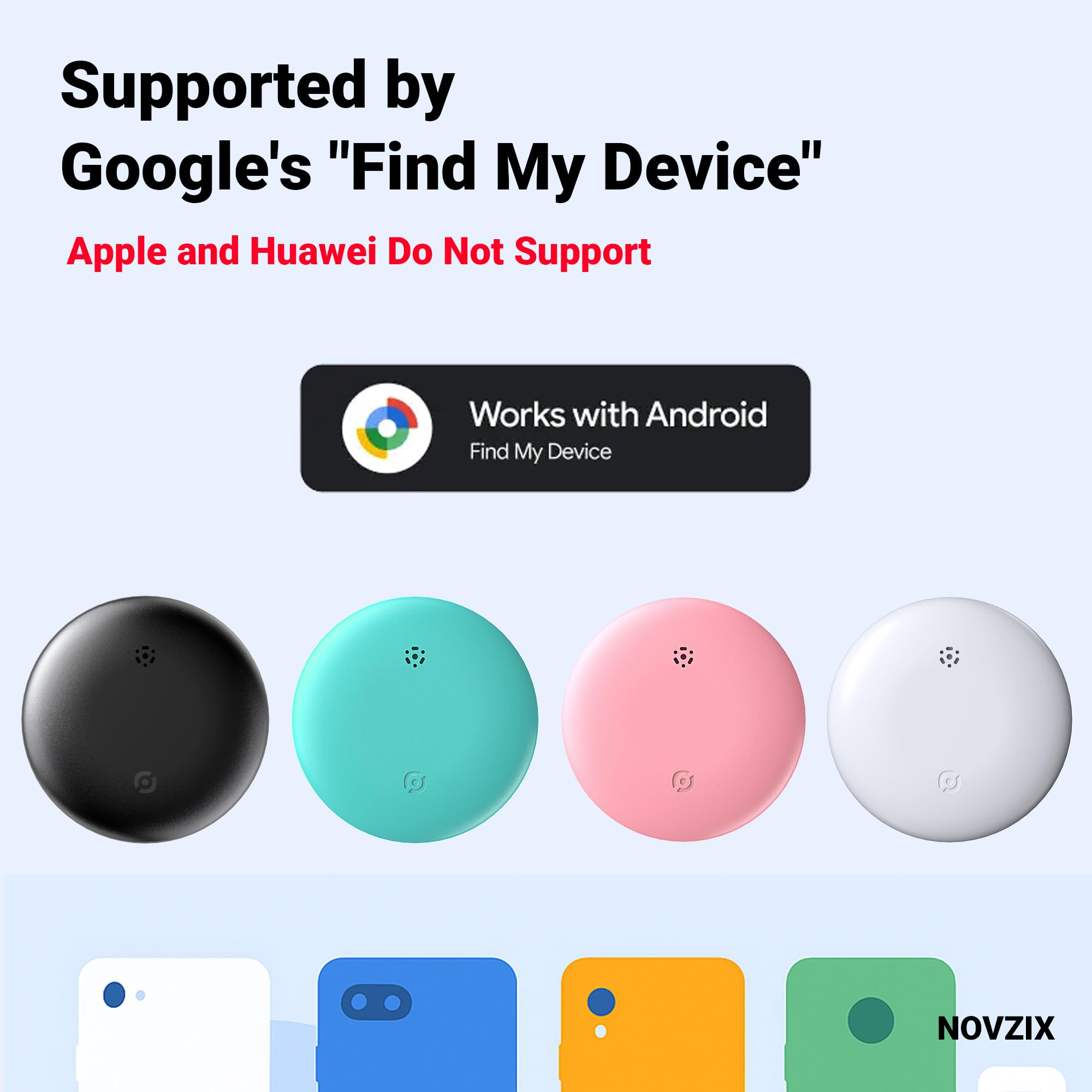 Amazon.com: NOVZIX Android Compatible Air Tracker Tag