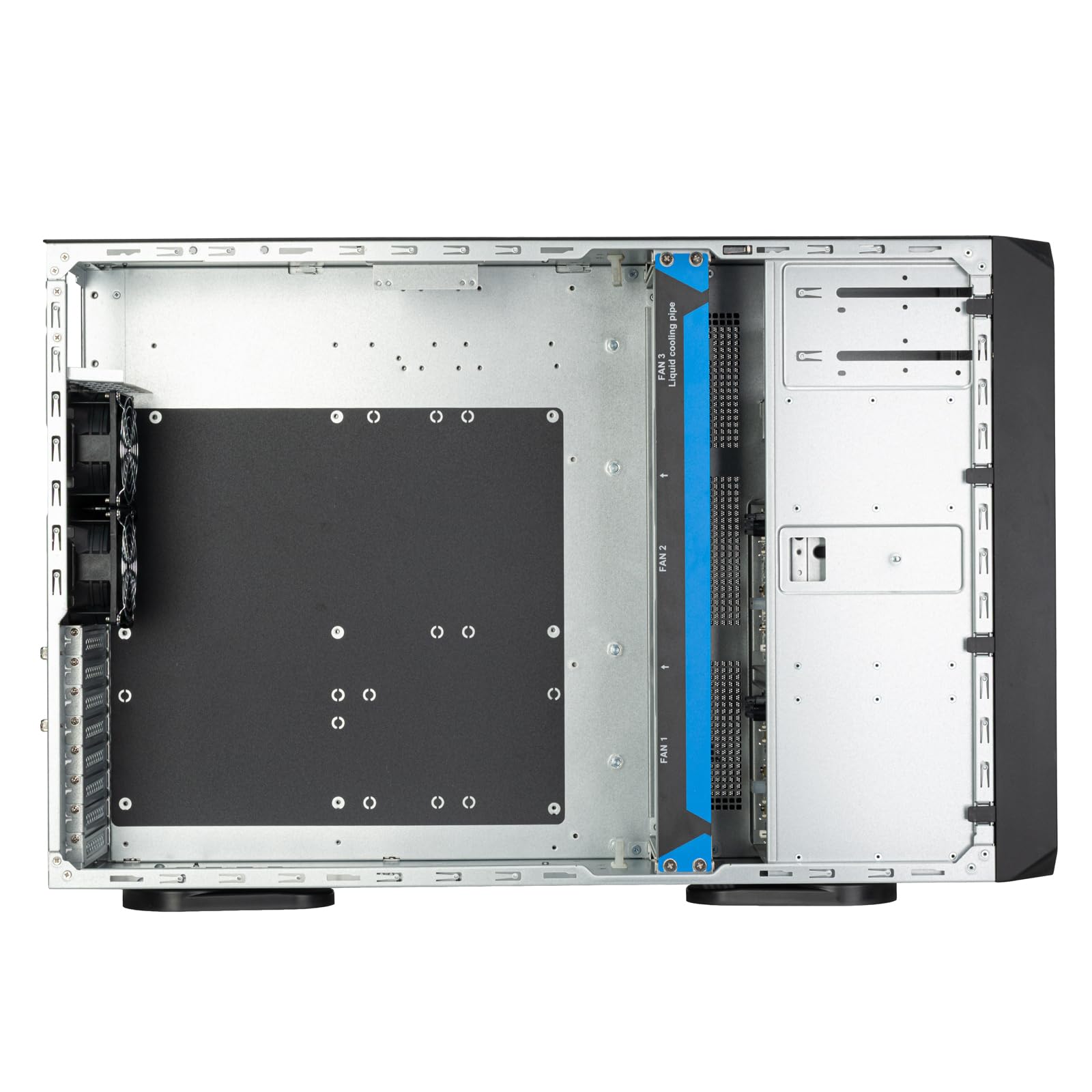 Silverstone WS380-E, Profesjonalna obudowa stacji roboczej o wysokiej rozszerzalności z 8 tacami do wymiany na gorąco i uchwytem na chłodnicę 360 mm, SST-WS380-E