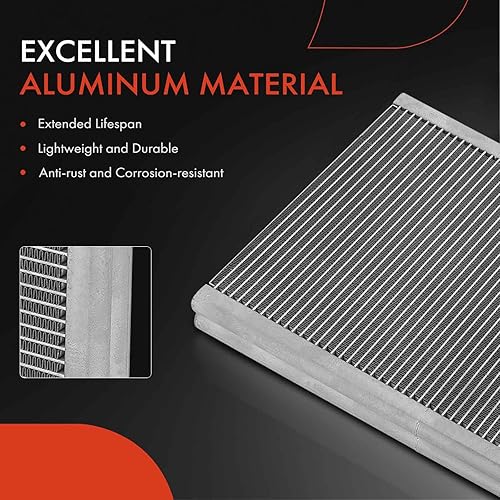 Miniatura 3 de A-Premium Núcleo de evaporador de AC compatible con Kia Forte 2010-2013, Forte Koup 2010-2013, Forte5 2012-2013, repuesto # 971391M000