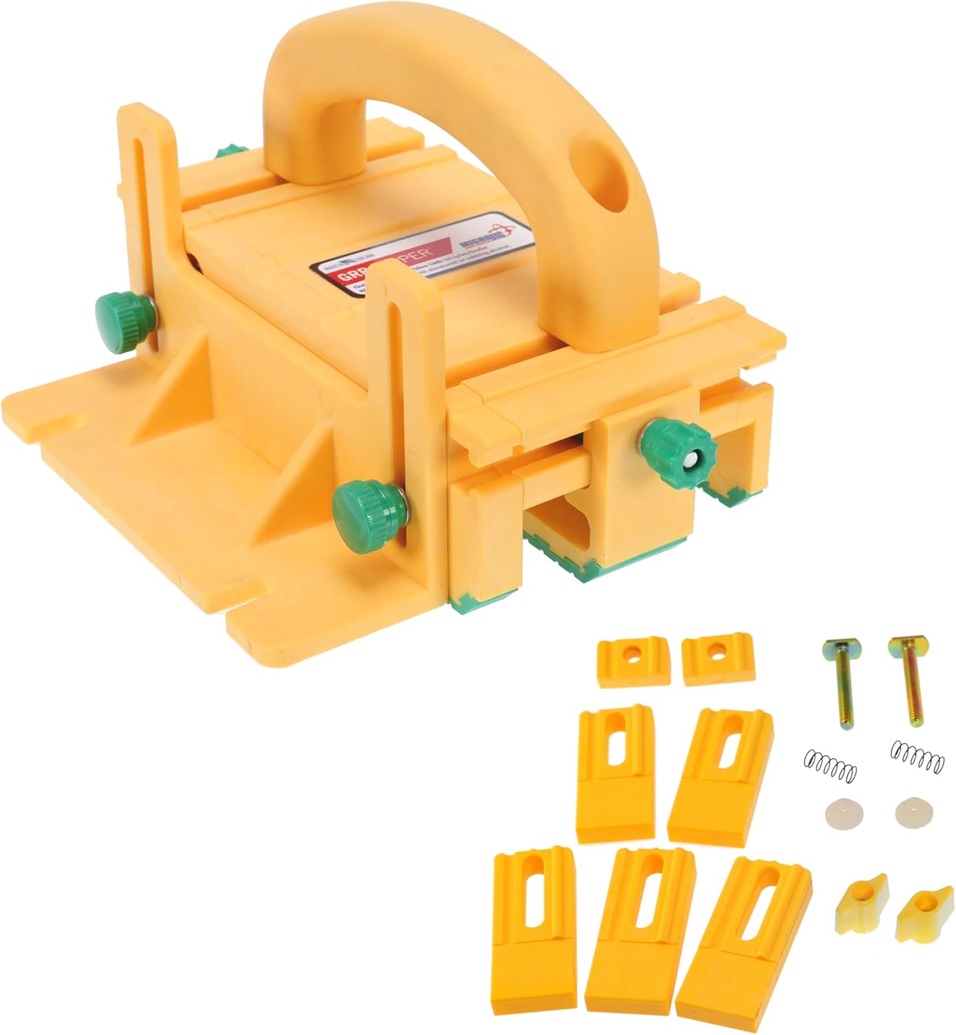 MICROJIG GRR-RIPPER GR-100,GRGH-040 3D Pushblock With Gravity Heel Kit