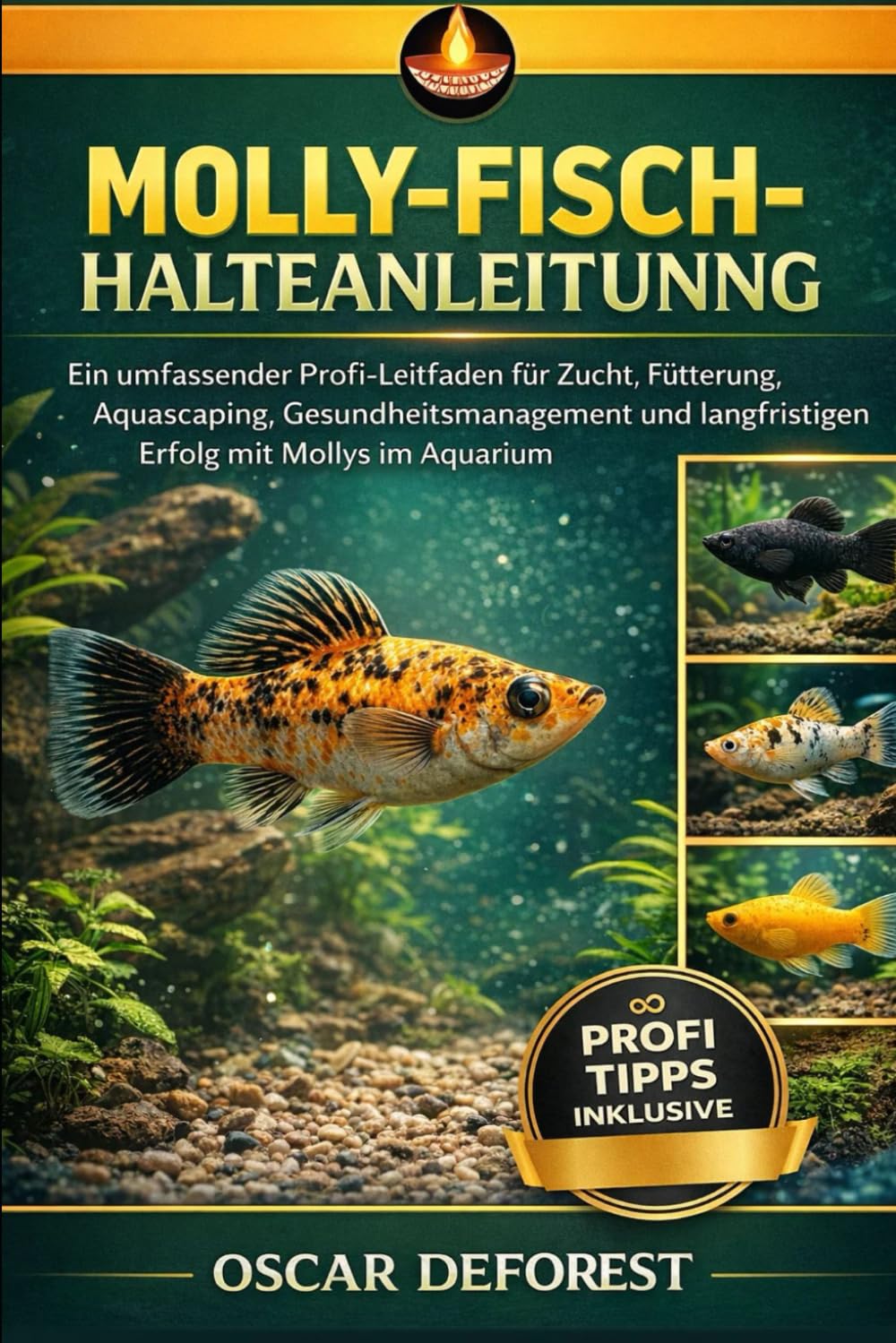 MOLLY-FISCHHALTEANLEITUNG: Ein umfassender Profi-Leitfaden für Zucht, Fütterung, Aquascaping, Gesundheitsmanagement und langfristigen Erfolg mit Mollys im Aquarium.