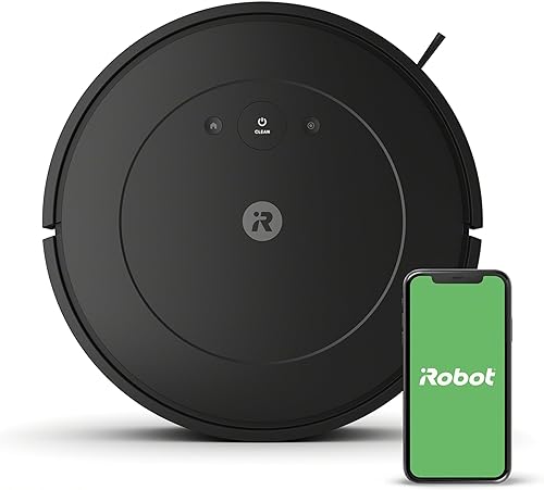 iRobot Roomba Vac Robot Aspiradora (Q011) - Succión de levantamiento de potencia, modo de limpieza más silencioso, limpieza multisuperficie, limpia