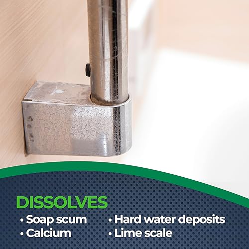 Vista 9 de RMR - Xtreme - Removedor de espuma de jabón, de acción rápida, limpiador de baño sin manchas para espuma de jabón, calcio, agua dura, cal y residuos