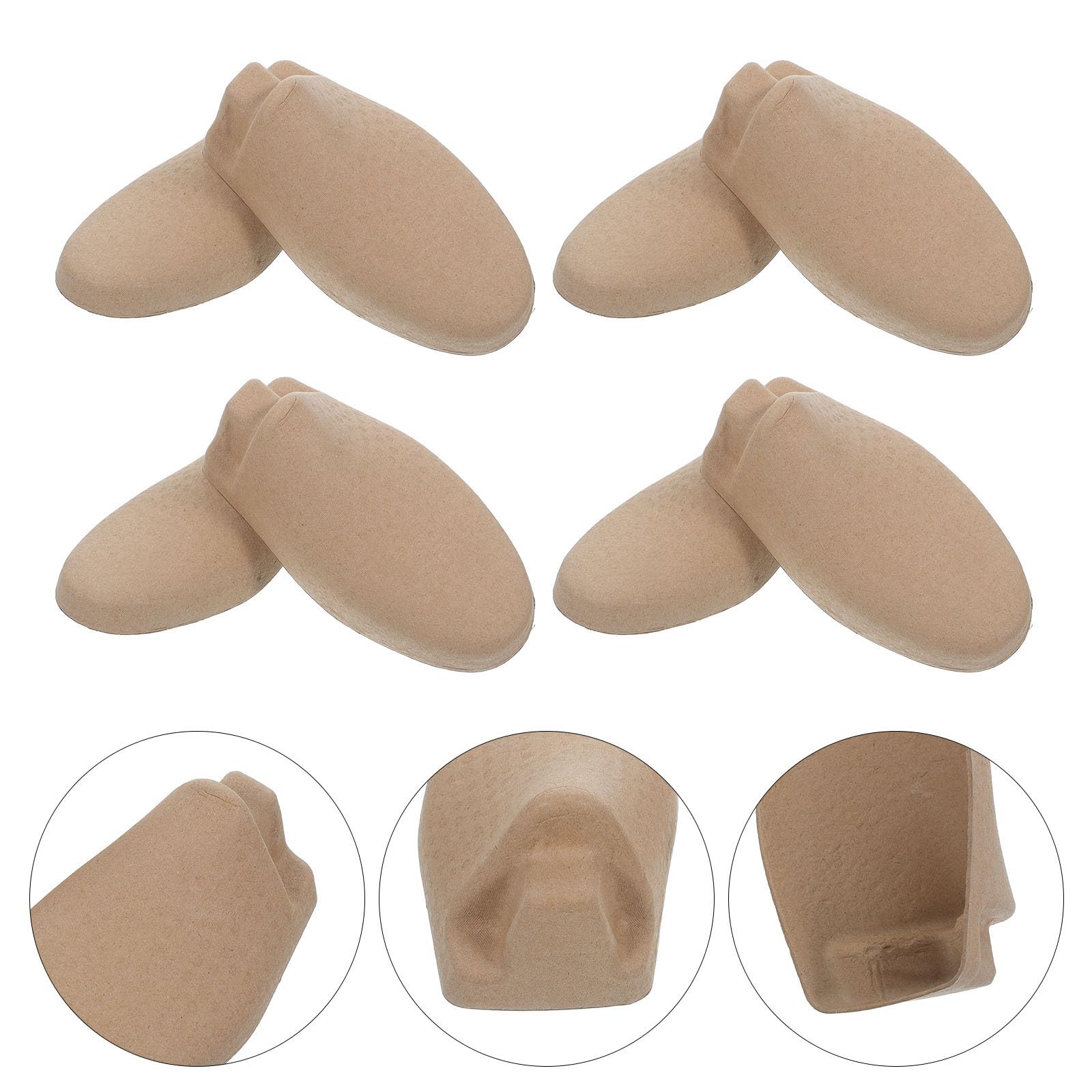 Amosfun Moldeadores de Zapatos de Pulpa de Papel para Tallas Accesorios para Mantener la Forma y Prolongar el Uso del Calzado