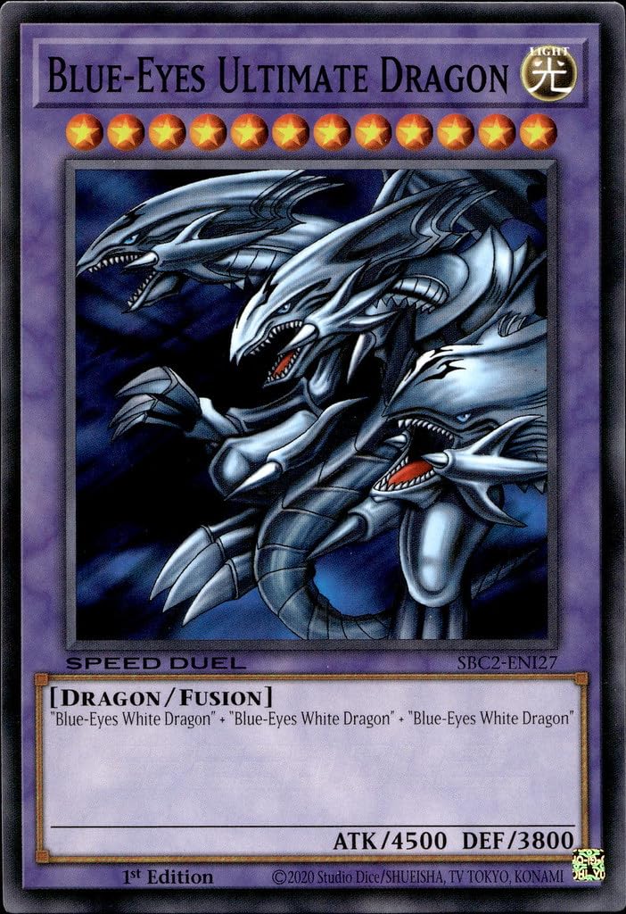 Blue-Eyes Ultimate Dragon - SBC2-ENI27 - Common - 1st Edition