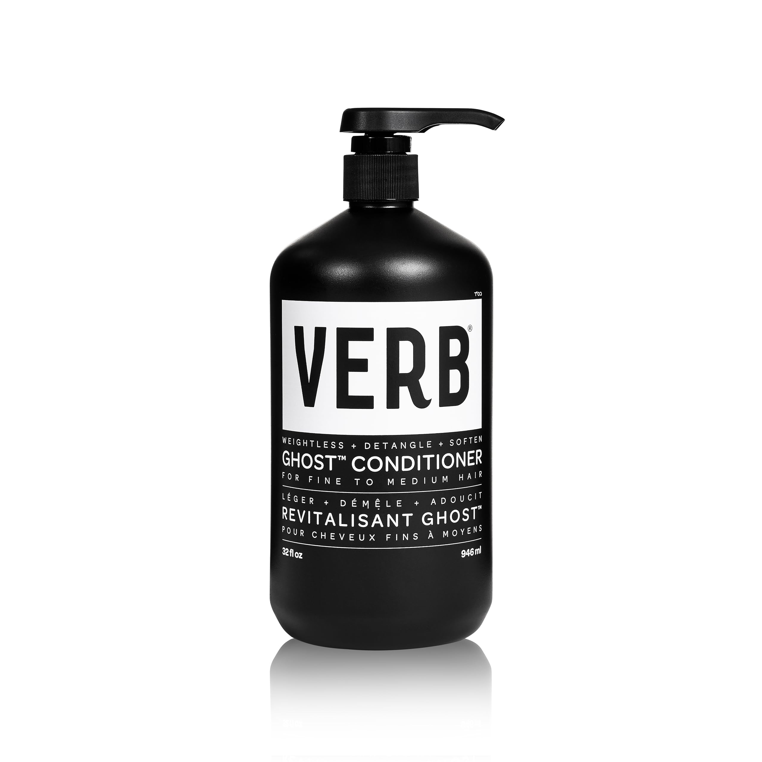 Ghost Conditioner - Infused with Moringa Oil -Moisturizes Fine and Weighed Down Hair - Vegan, No Parabens or Harmful Sulfates