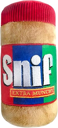 Miniatura 11 de Huxley & Kent Juguete Divertido para Perros con Chirriador – Juguetes de Felpa Power Plush Chirriantes para Perros Pequeños, Medianos y Grandes