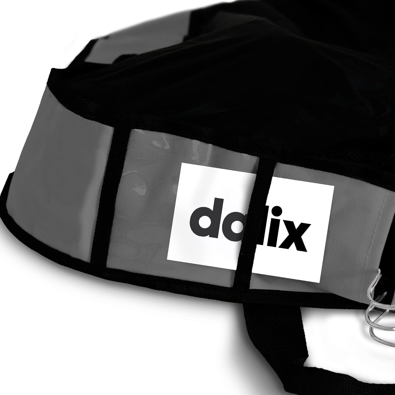 DALIX 39" Grey Business Garment Bag Pockets for Suits Dresses Clothing Foldable