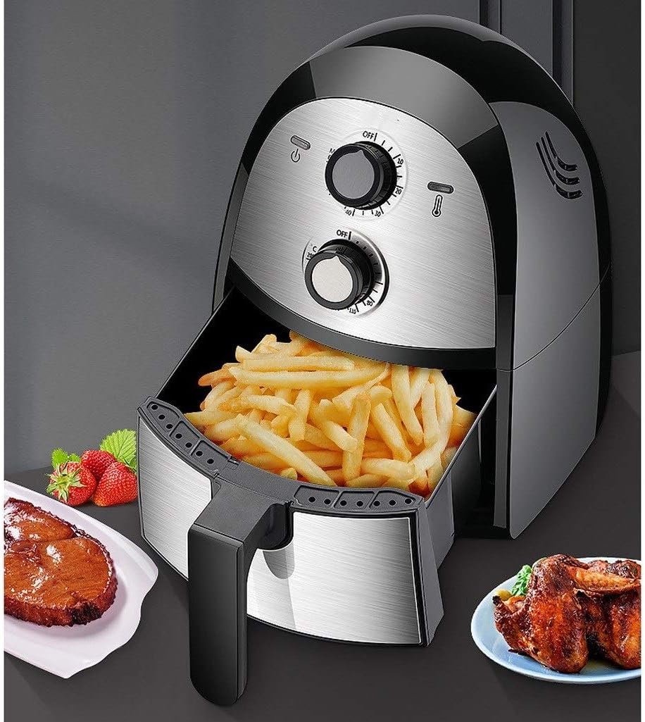 The Air Fryer With Adjustable Temperature Tower Has a Fast Circulation System, Oil-free and Low-fat Cooking