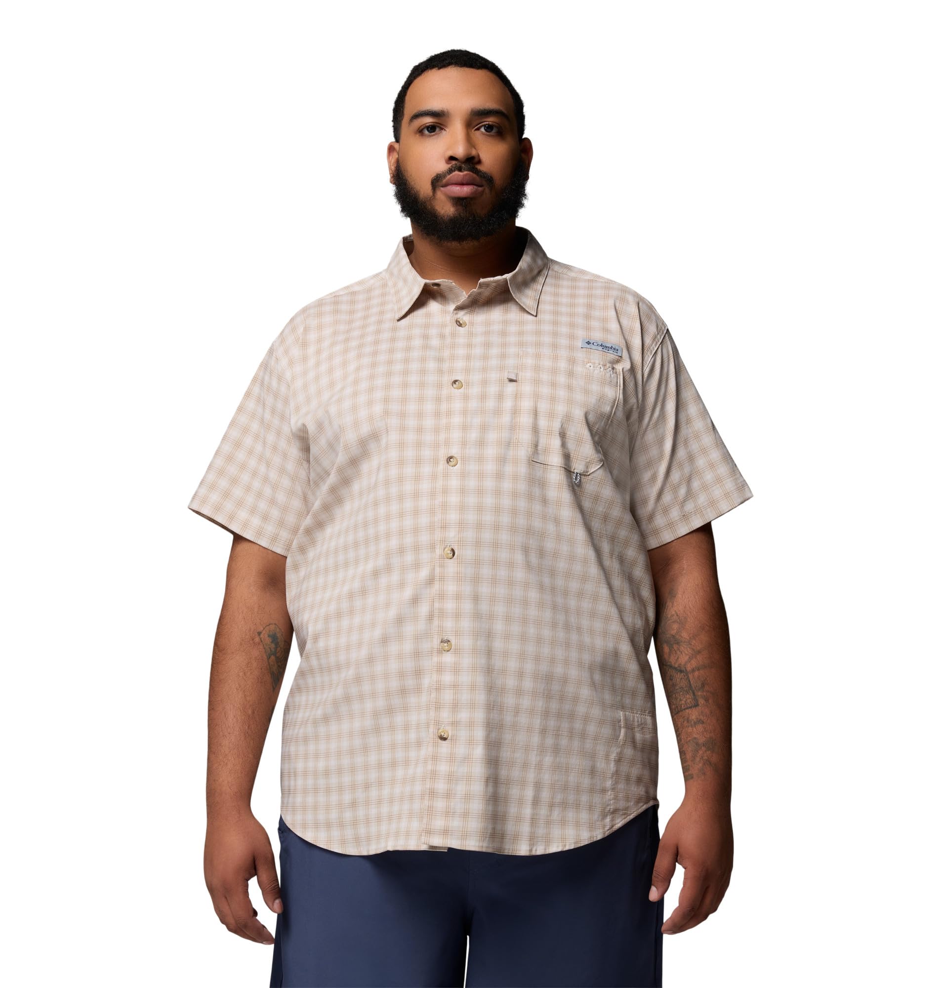 Columbia Men's PFG Harbor Peak Short Sleeve Shirt