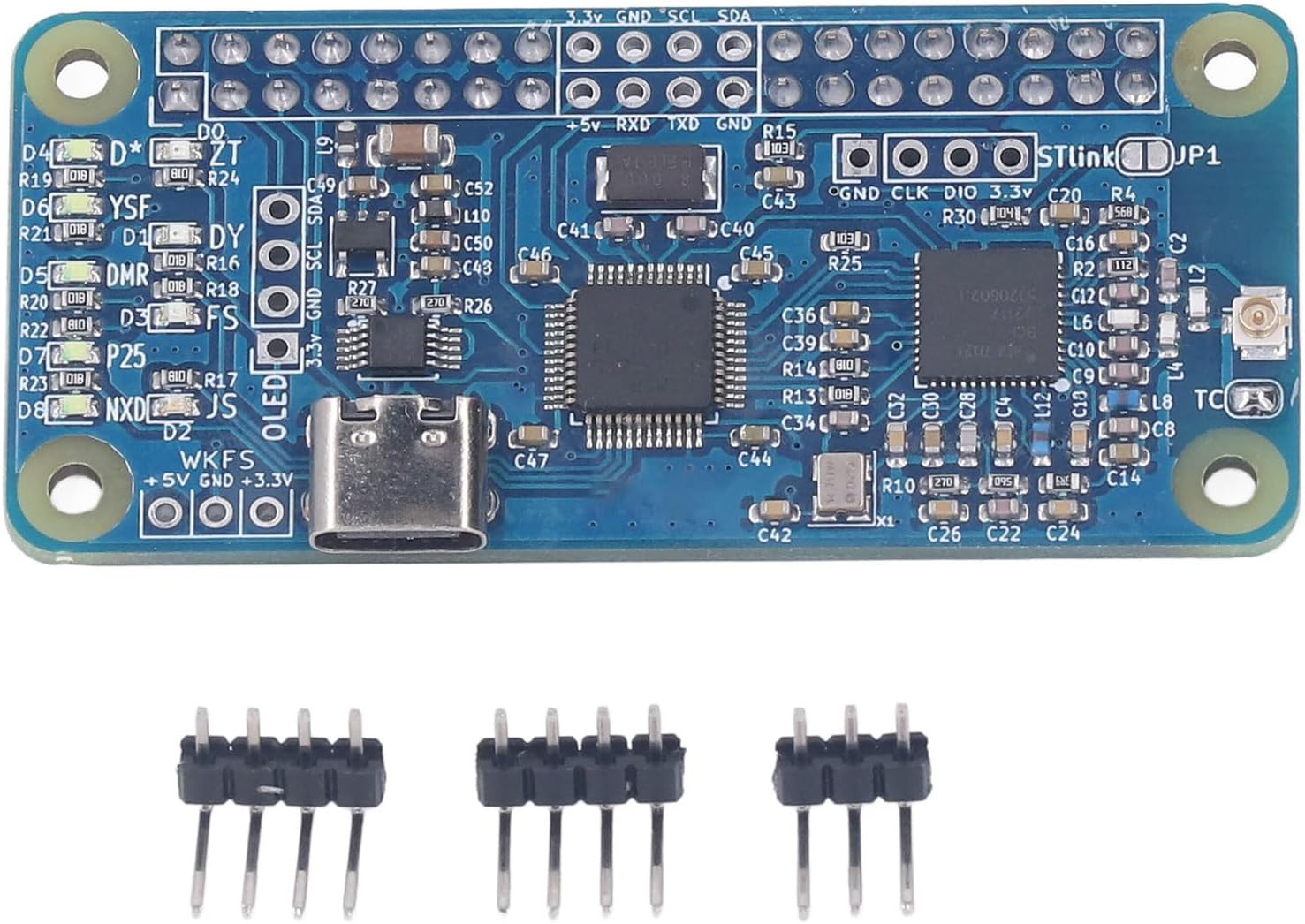 MMDVM Hotspot Module and Pin Headers